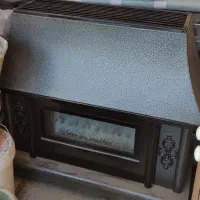 بخاری شومینه ایمن گاز مشهد