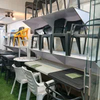 صندلی های فایبر کافی شاپ رستوران و باغ