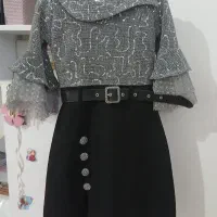 لباس مجلسی بچه گانه دخترانه نو