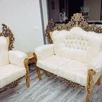 مبل سلطنتی|مبلمان خانگی و میز عسلی|پرند, فاز ۶|دیوار