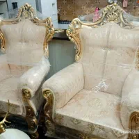 مبل تمام چوب سلطنتی|مبلمان خانگی و میز عسلی|نسیم‌شهر, |دیوار