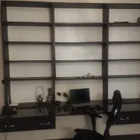 کمد کتابخانه دیواری ام دی اف