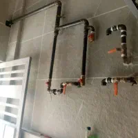 لوله کشی گاز،روکار و زیرکار+تعمیرات