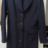 مانتو شلوار اداری رنگ سرمه ای