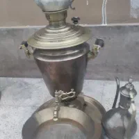 کلکسیون سماور روسی ذغالی