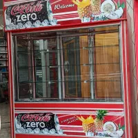 یک عددیخچال ویترینی 6درب دوسمت نما