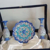 بشقاب و گلدان میناکاری|صنایع دستی و سایر لوازم تزئینی|رباط‌کریم, رباط‌کریم|دیوار