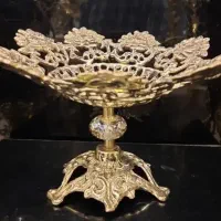 میوه خوری پایه دار برنز برنجی