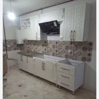 کابینت ممبران فندقی و رنگ های روشن موجود آماده|مصالح و تجهیزات ساختمان|رشت, جانبازان|دیوار