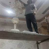 نصب انواع لوستر های برنزی خارجی و تعمیر|خدمات پیشه و مهارت|زنجان, |دیوار