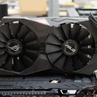 کارت گرافیک  ASUS ROG STRIX GTX1050Tl 4GB|قطعات و لوازم جانبی رایانه|بندر کنگان, |دیوار