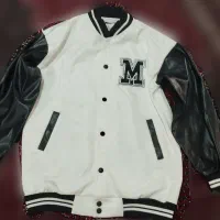 سویشرت مخمل آستین چرم