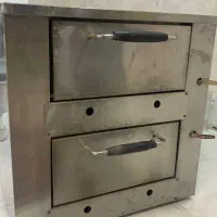 فر پیتزا صندوقی دو طبقه صنعتی