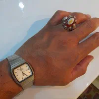 انگشتر نقره عقیق باباقوری شاه پسند|جواهرات|اصفهان, خلیل آباد|دیوار