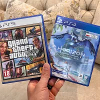 بازی ps5 جی تی ای ps4 هورایزن در حد