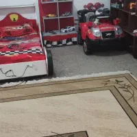 تخت  نوجوان  اسپرت با ماشین وکیسه بوکس