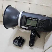 پرتابل گودکس ad600b همراه تریگر و پایه و کیف چرمی|دوربین عکاسی و فیلم‌برداری|اردبیل, |دیوار