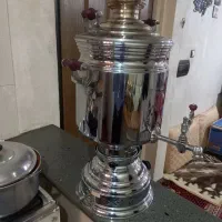 سماور گازی برادران عبدی نو یک بار برای امتحان روشن