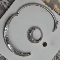 ست انگشتر دستبند استیل زنانه|بدلیجات|کرج, دولت‌آباد|دیوار