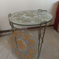 میز تلفن شیشه ای بسیار لاکچری و شیک ( نو ) سالم|میز تلفن|تهران, نظام‌آباد|دیوار