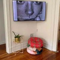 نصب فروش گلس براکت پایه دیواری تلویزیون ومانیتور