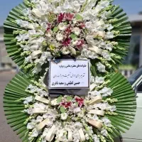 تاج گل های تسلیتی مدل گلایل و داودی (سفارش آنلاین)|گل و گیاه طبیعی|تهران, شهرک استقلال|دیوار