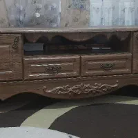 میز تلوزیون چوبی درحد نو ۳میلیون