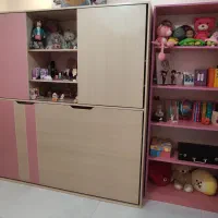 تخت تاشو کمجا مدل رابین  میزتحریر  کتابخانه