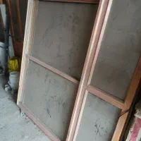 در المنیومی با دو عدد پنجره 015در150|مصالح و تجهیزات ساختمان|پرهسر, |دیوار