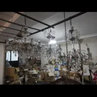 لوستر|لوستر و چراغ آویز|آمل, |دیوار