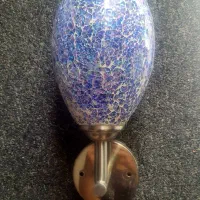 دیوارکوب تکی طرح شیشه خرده رنگی