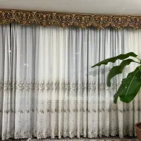 پرده حریر|پرده، رانر، رومیزی|فارسان, |دیوار