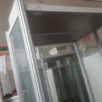 ویترین آلومینیوم به تعداد ۱۲ عدد کف اینه|بوفه، ویترین، کنسول|مه ولات, |دیوار