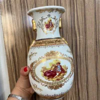 دو عدد گلدان دکوری Arshia مدل ST015 نو با کارتن