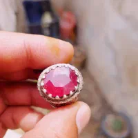 انگشتر یاقوت طبیعی آفریقایی درشت رکاب دست