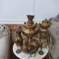 سماور تزینتی وسایل کامل ولوستر