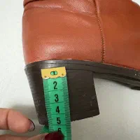 بوت قهوه ای چرم‌طبیعی سایز ۳۹|کیف، کفش، کمربند|تهران, مجیدآباد|دیوار