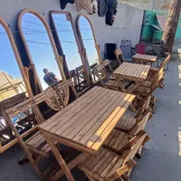 میز وصندلی چوبی و مکپی تاشو برای منازل و کافه|فروشگاه و مغازه|مشکین‌دشت, |دیوار