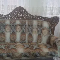 مبل استیل سلطنتی۹نفره درحدنوبامیزودوعسلی
