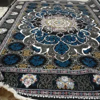 فرش ماشینی ۱۲متری اکبند و یک جفت فرش ۹ متری