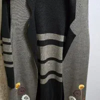 سارافون زمستانی دخترانه و کت شلوار لی