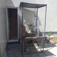 کبوتر با قفس|پرنده|لنجان, |دیوار
