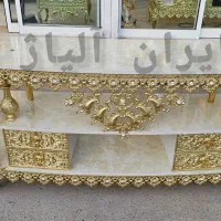 ساعت تخت خواب برنجی آلیاژی تخت کنارسالنی برنزی|ساعت دیواری و تزئینی|مشهد, طلاب|دیوار