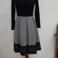 لباس مجلسی دخترانه لبه گیپور
