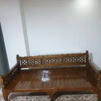 تخت چوبی نو با طول ۲ عرض 1 ساخت سفارشی۴ نفره|صندلی و نیمکت|سرخرود, |دیوار