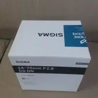 لنز ۲۴.۷۰ سونی سیگما لنز sony 24.70 انباکس