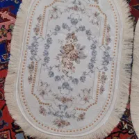 فروش دوعدد فرشینه بیضی شکل