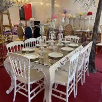 میز رنگ کوره مدل نرگس / تالار و رستوران