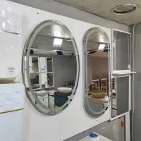 بدون پیش پرداخت*سرویس تو نو کن/آینه لمسی بیضی