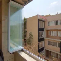 شیشه سکوریت بالکن رفسنجان-اجرای تاشو و شیشه‌ی مدرن|مصالح و تجهیزات ساختمان|رفسنجان, |دیوار